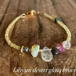リビアン デザート グラスのWORK HARD ♪ブレスレット⌖