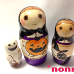 ❤hanamami様専用❤3個組マトリョーシカ「ハロウィン」