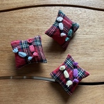 ミニ刺繍糸ピンクッション