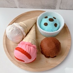 【受注製作♡送料無料】マグネット付き　フェルト　おままごと  アイスクリーム♡
