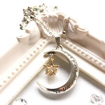 ✤再…販✤moon ＆ star…ロングネックレス