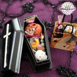 ミニチュア★ハロウィン 棺桶　Trick or Treat