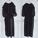 ◇1点のみ即納◇ カッポウ ロング ソデナシ ブラック（オプション不可）