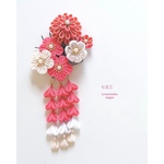 つまみ細工 七五三 髪飾り　7歳　3歳