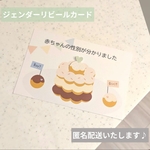 ジェンダーリビールカード＊性別発表＊ドーナツ＊サプライズ
