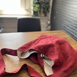 【特集掲載】リネン帆布の2wayショルダーバッグ/一泊旅行/マザーズバッグ/メンズにも