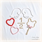 ウールレター ハーフバースデーお祝いセット