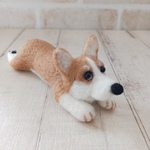 コーギー(寝そべり)