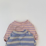 ボーダーTシャツ🩷ピンクLサイズ
