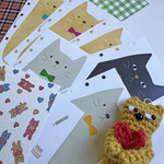 【M6-40枚入】システム手帳リフィルセット　▷6穴　M6　