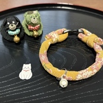 ハンドメイド　猫首輪