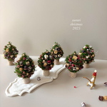 【再販10】2025 ミニチュア🎄森のクリスマスツリー❤️