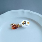 【10/26再販】ミニチュア　ねこカップチャーム　三毛猫