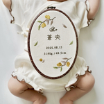 刺繍命名書〘 KINOMI 〙 お七夜 節句 記念 ベビー　