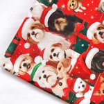 【USAコットン55×50】Xmas dog