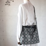 m・・・さま専用ご注文ページ・3WAYバッグ（タンバリン・ブラック×ダークグリーン）ハンドメイド・ミナペルホネン生地使用