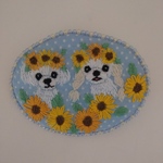 ari-kaja 様専用ページ  うちの子🐶刺繍ブローチ