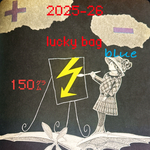 blue【2025-26lucky bag150㌘】JIRI＊IVANA#czech beads#チェコビーズ　5〜22㍉程度