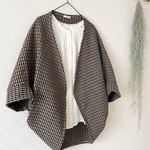 限定1点のみ𓂃𓂃秋冬の羽織物🍂モモンガシルエットのカーディガン/国産ウール