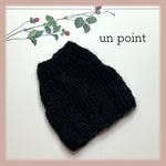 22cmドール用🤎ハイネックニット♡ブラック　リカちゃん　ブライス