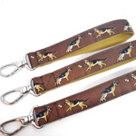 キーホルダーチャーム～ジャーマンシェパード柄～