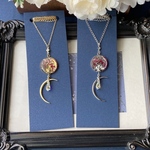 🆕月光の雫ペンダント　ブラッドムーン