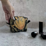 ミニミニポーチ／小さめでもしっかり収納／大人可愛い・上品デザイン／リップ・イヤホン・サニタリー・ギフト・ウィリアムモリス