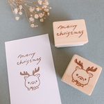 【受注制作】クリスマスのはんこ