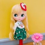 完成品🍎 りんごをかじったマーモット2点セット🥄