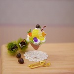 レトロ喫茶　　🌰和心モンブランパフェ　Aミニチュア