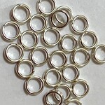 二重丸カン 4mm 線径:約0.5mm シルバー 100個
