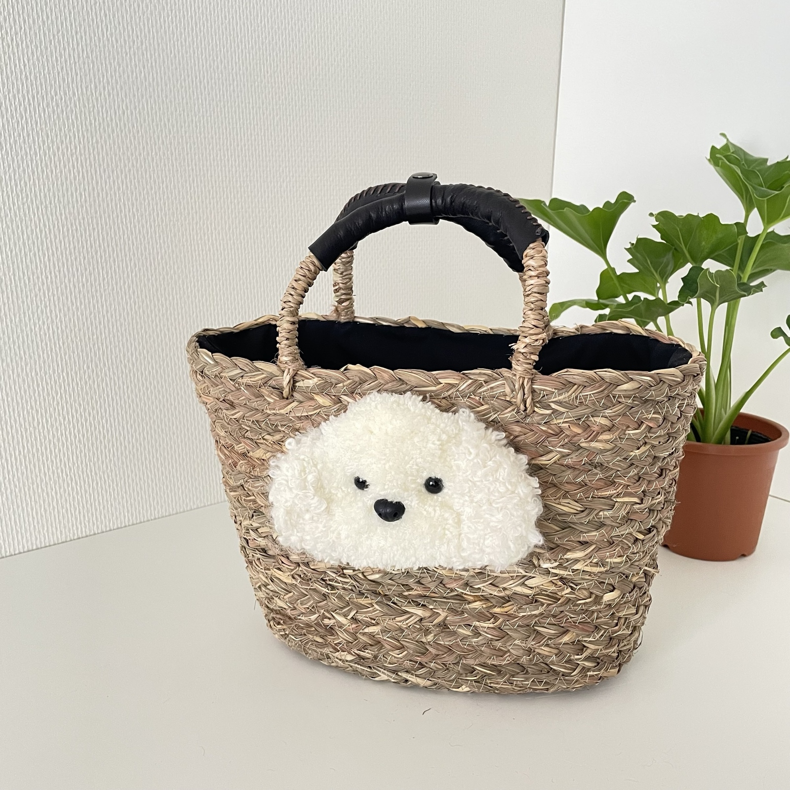 トイプードル - かごバッグの人気通販 | minne byGMOペパボ 国内最大級