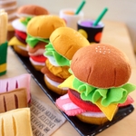 【型紙レシピ】ハンバーガーセット