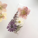 押し花のiPhoneケース#04【クリア】 