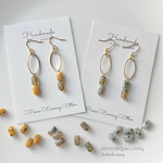 ☆ちっちゃなペイントガラスビーズピアス/イヤリング☆