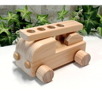 木のおもちゃ はたらく車・消防車/木製玩具