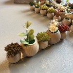 【八丈島復興応援作品】コロコロ植木鉢 ナチュラル 5個セット.