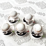 クリスマス柄のカプチーノA