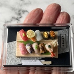 にぎり寿司 白段付台 A