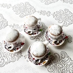 クリスマス柄のカプチーノB