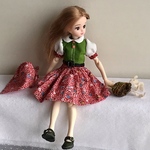 リカちゃん服(お散歩に行ってきました。)