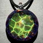 水紋ガラスペンダント 　エレメンタルスパーク　20251026H