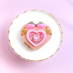 【ピンク】ミラー付ピルケース🧁Sweet Party