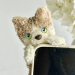 ひょっこり猫のスマホケース＊茶トラ＊キジ猫＊iPhone＊Android