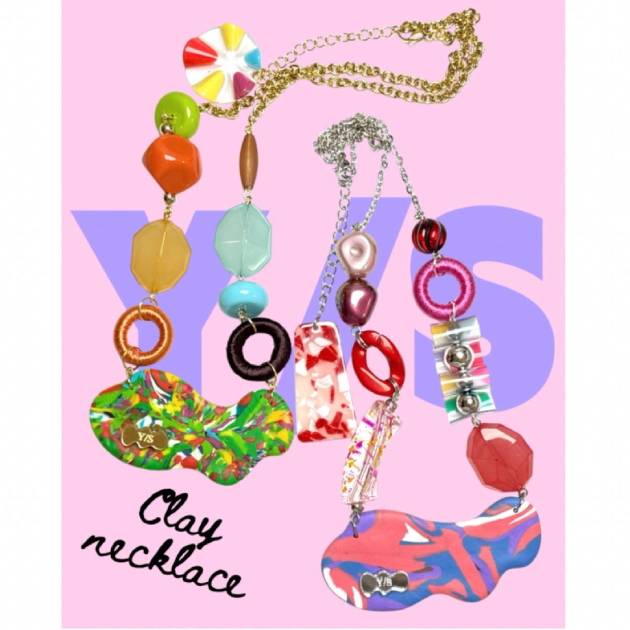 ポリマークレイ - ネックレスの人気通販 | minne byGMOペパボ 国内最大