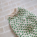 再販🌸 犬服 M 男の子用くるま  グリーン バックオープン(背中開き)✨送料無料✨