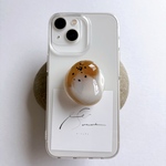 〈新作〉🦔💭ྀི beansスマホグリップ/スマホスタンド/レジン/MagSafe/マグセーフグリップ