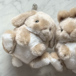 在庫あり　バッグチャームなうさぎ　ぬいぐるみ　フォーン　ロップイヤー