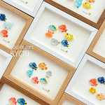お魚図鑑mini🐟シーグラスアート