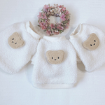 【犬服セミオーダー】パピー犬服小型犬服ロング犬服 冬のあたたかアルパカボアニット半袖犬服冬服